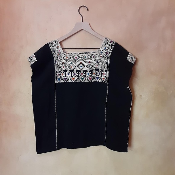 COPY - Mexican Embroidered Blouse/Tunic - Picture 2 of 3